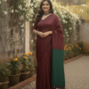 Maroon & green